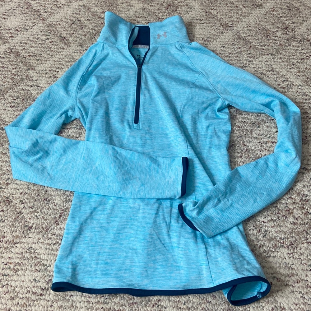Blue Under Armour Half Zip